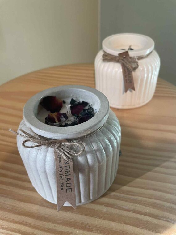 Sojų vaško žvakė (1 vnt.)