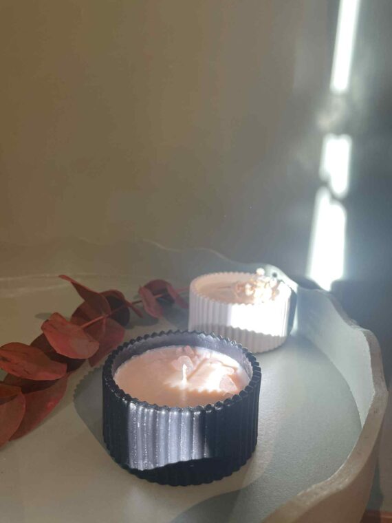 Sojų vaško žvakė (1 vnt.)