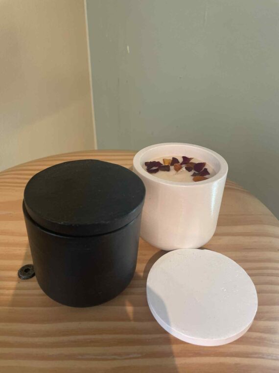 Sojų vaško žvakė (1 vnt.)